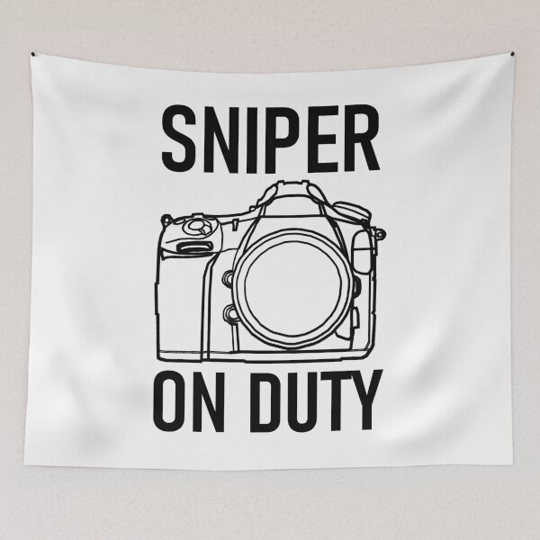 Item preview, Sniper on duty featuring Nikon D850 designed and sold by arthatbeat.