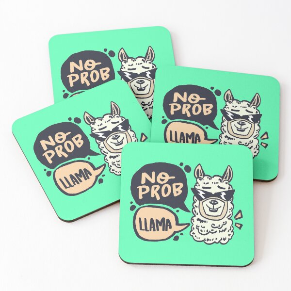 Item preview, FUNNY LLAMA ALPACA NO PROB LLAMA designed and sold by Picspot.