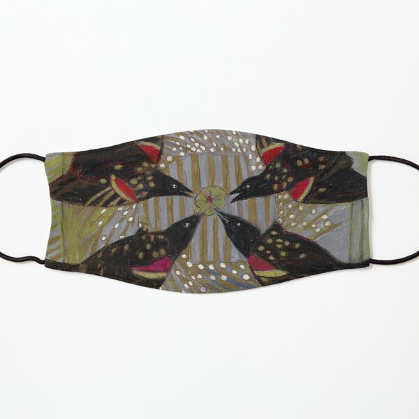 Four Calling Birds Kids Mask