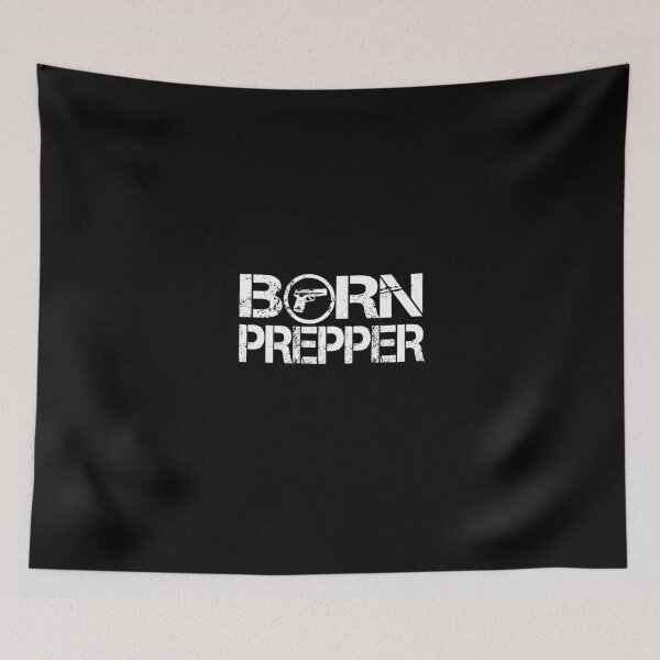 Item preview, Born Prepper Gun designed and sold by babydollchic.