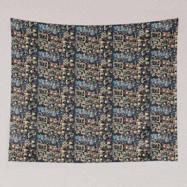 Item preview, Abstract Shapes by Linda M. designed and sold by CreativeClayArt.