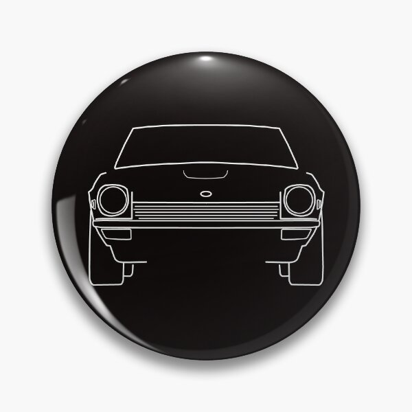 Item preview, Datsun 240Z classic car outline (white) designed and sold by soitwouldseem.