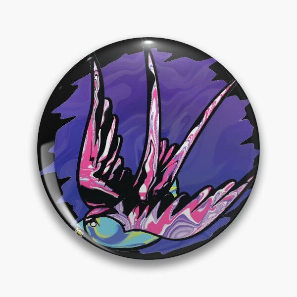 Item preview, American Traditional Trippy Birb designed and sold by and-rewturner.