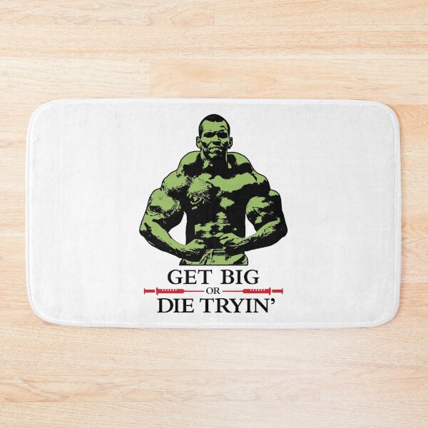 Item preview, Get Bit or Die Tryin' Muscle Man designed and sold by VectorDesigner.