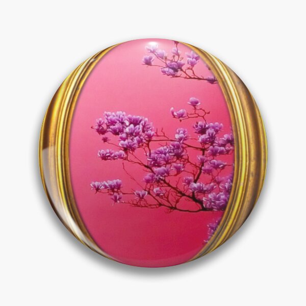 Item preview, Magnolias Cameo with Golden Frame by Raz Meyrelles designed and sold by MeyrellesMartin.