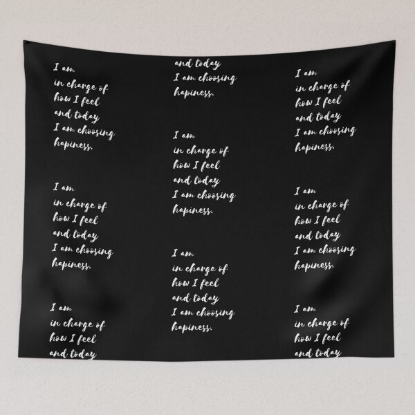 Item preview, I am in charge of how I feel and today I am choosing hapiness. designed and sold by EnlightParis.