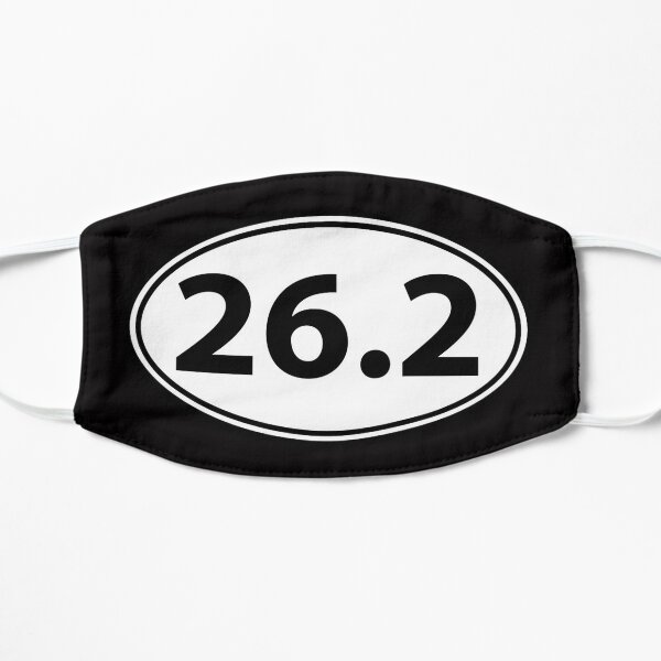 Runner Gifts for Men & Women - 26.2 Marathon Runner Sticker Oval Decal Gifts - 26 2 Gift Ideas for Runners Who Love Running Marathons & Jogging Mask