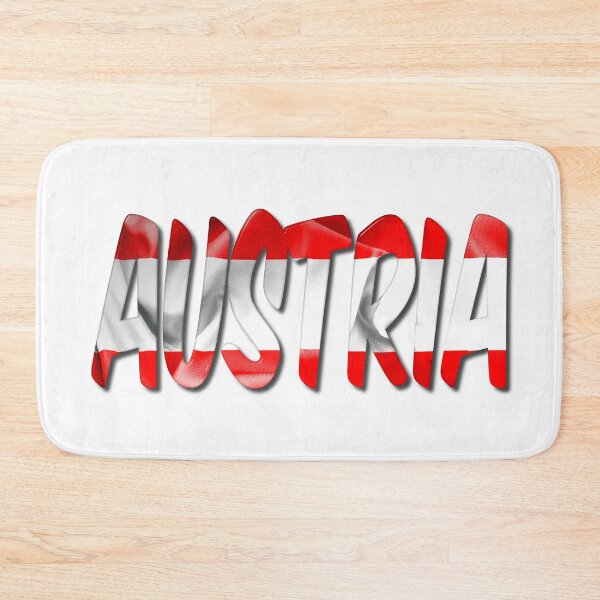 Item preview, Austria Word With Flag Texture designed and sold by MarkUK97.