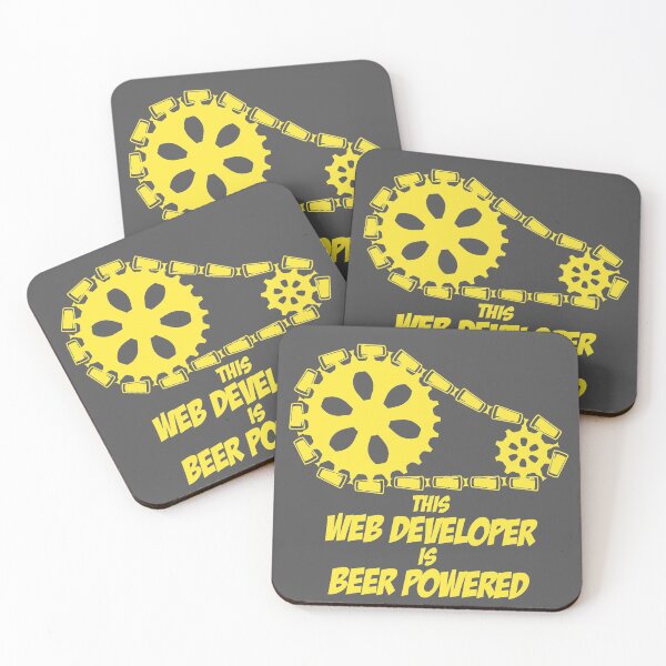 Item preview, This Web Developer is Beer Powered! designed and sold by flipper42.