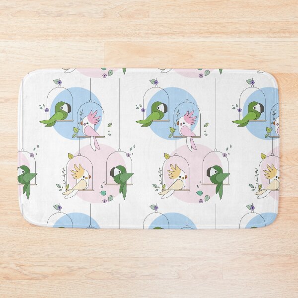 Item preview, Parrots and Cockatoos playful prints designed and sold by StuffInBetween.