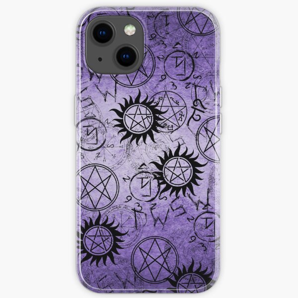 Supernatural Purple iPhone Soft Case