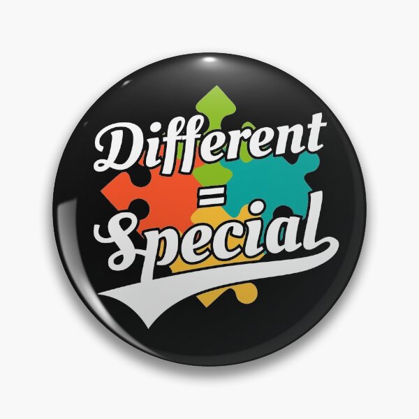 Item preview, Different is equal Special Autism Awareness Month Inspirational Quote Gift  designed and sold by alenaz.