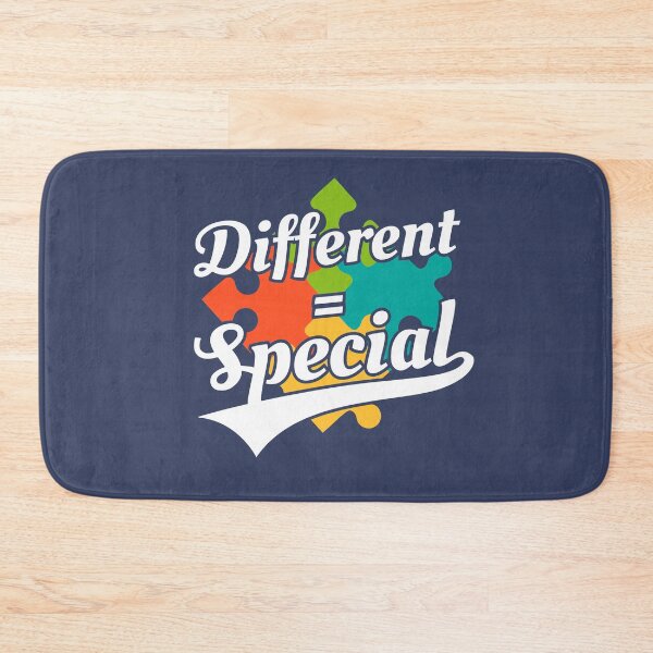 Item preview, Different is equal Special Autism Awareness Month Inspirational Quote Gift  designed and sold by alenaz.