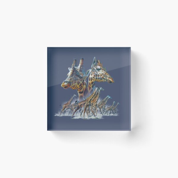 Item preview, Giraffe Collage designed and sold by Salmoneggs.