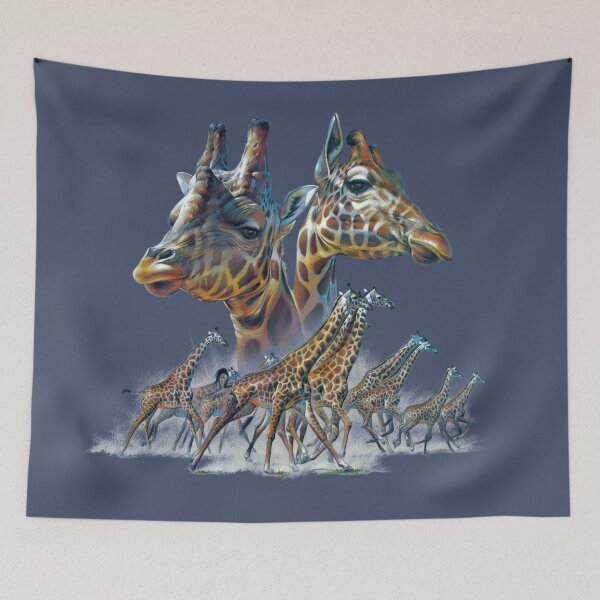Item preview, Giraffe Collage designed and sold by Salmoneggs.