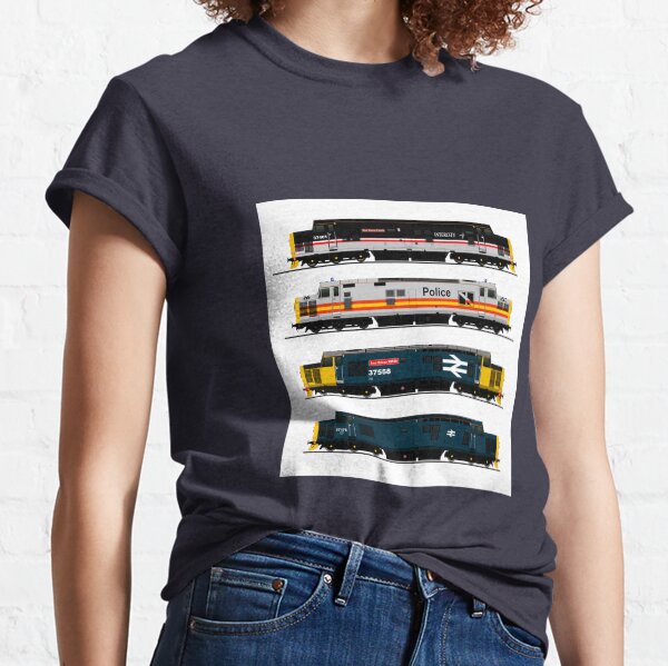 CLASS 37 LOCOMOTIVES Classic T-Shirt