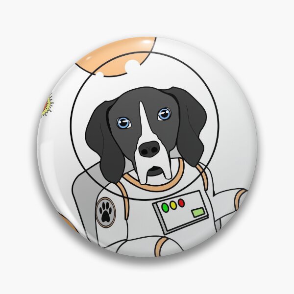 Item preview, Astrodog Travels to Space designed and sold by Spammabelle.