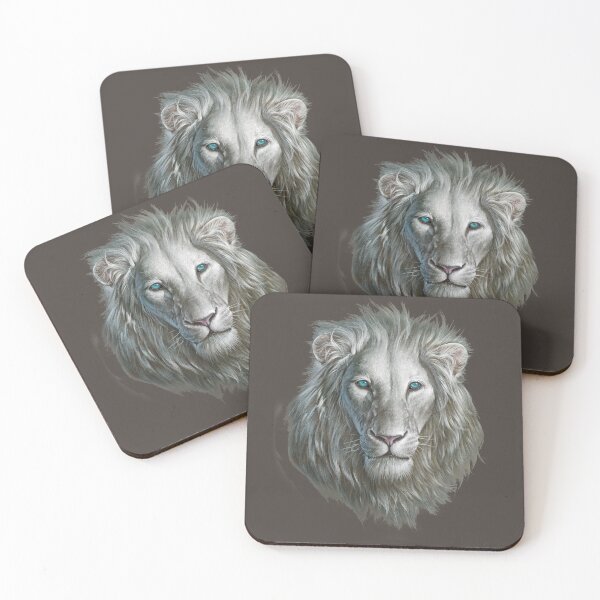Item preview, White Lion Portrait designed and sold by Salmoneggs.