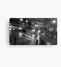 Traffic hour in Amsterdam Metal Print