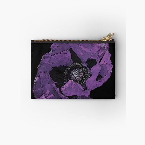 Item preview, Poster Effect Purple Poppy designed and sold by WildandDivine.