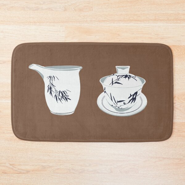 Item preview, Porcelain Bamboo Pattern Gaiwan and Gongdaobei designed and sold by djmouthguard.