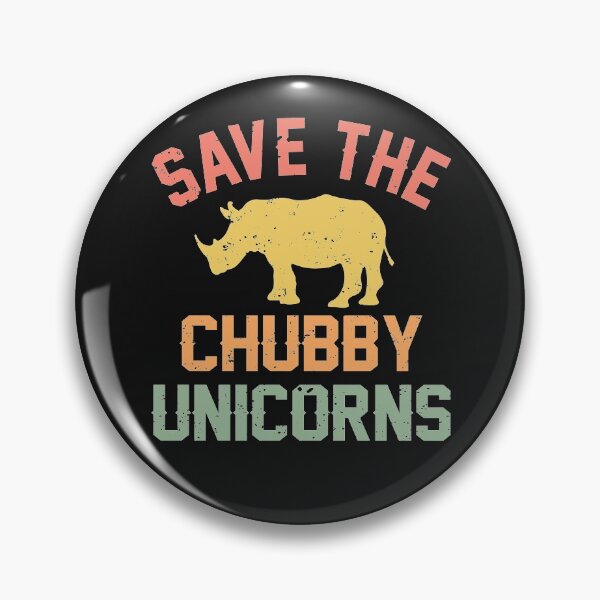 Item preview, Save the chubby unicorns vintage  designed and sold by alenaz.