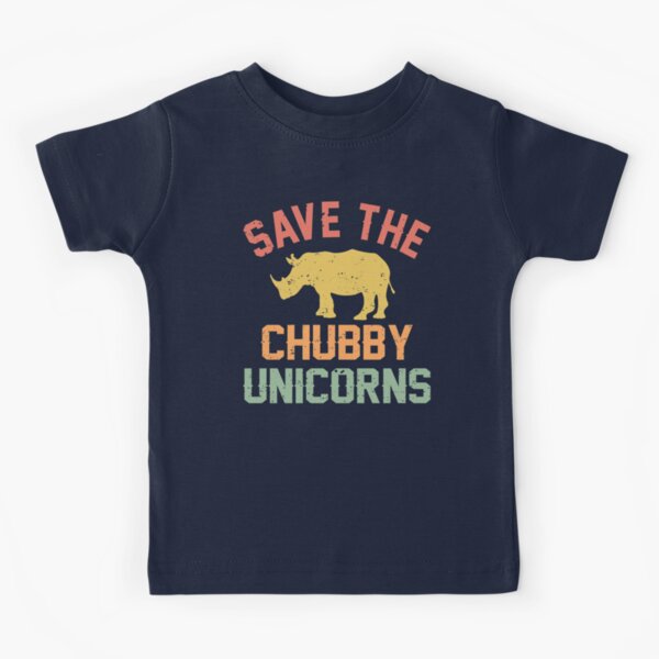 Save the chubby unicorns vintage Kids T-Shirt