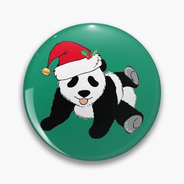 Item preview, Cute Christmas Panda Bear in Santa Hat designed and sold by Epic Love Designs.