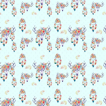 Artwork thumbnail, Native Pattern by MyTribePatterns