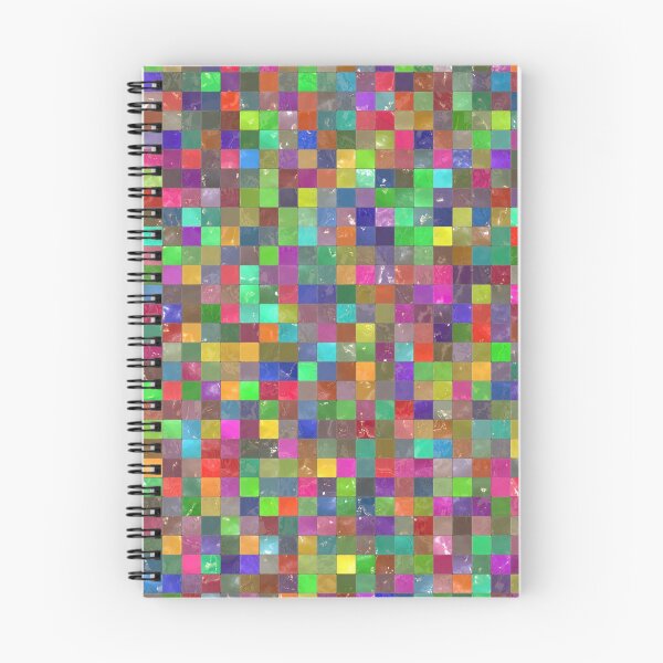 Item preview, Colorful tiles texture designed and sold by Sybille-Yates.