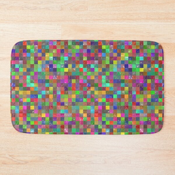 Item preview, Colorful tiles texture  designed and sold by Sybille-Yates.