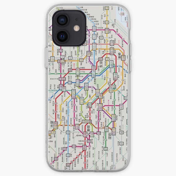 tokyo subway iPhone Soft Case