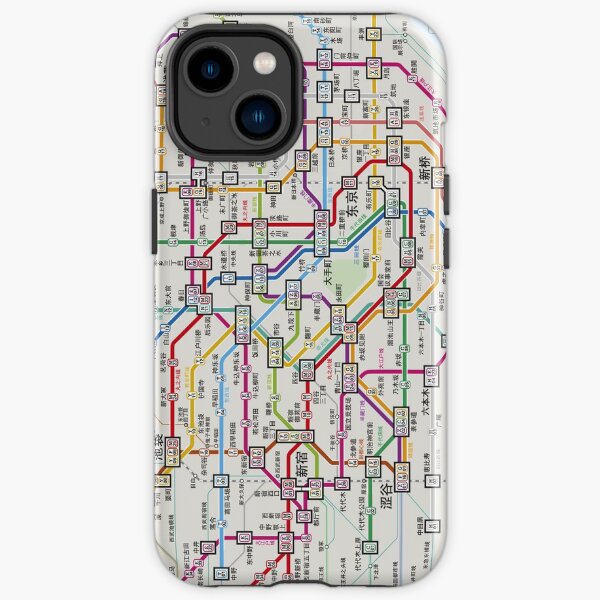 tokyo subway iPhone Tough Case