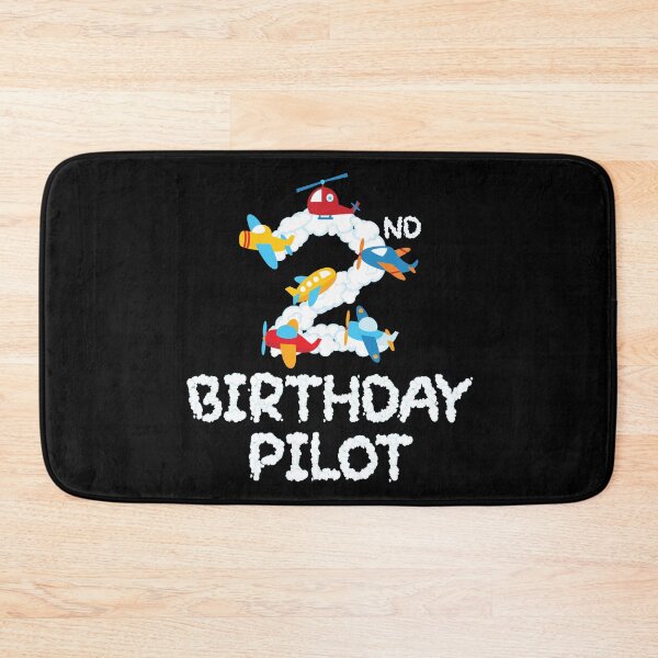 Item preview, 2nd Birthday Pilot 2 Years Old Aviator Kid B-day Party product designed and sold by Grabitees.