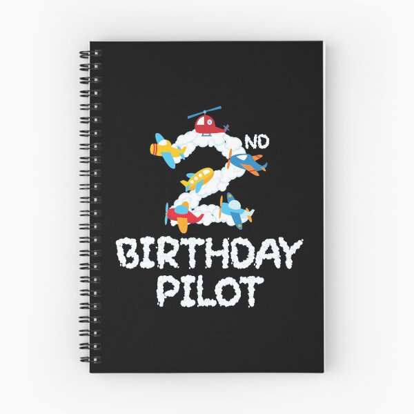 Item preview, 2nd Birthday Pilot 2 Years Old Aviator Kid B-day Party product designed and sold by Grabitees.