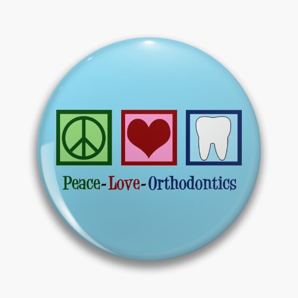 Item preview, Peace Love Orthodontics designed and sold by Epic Love Designs.