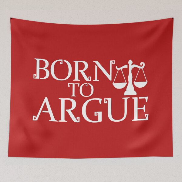 Item preview, Born to Argue designed and sold by CourtOfApparel.