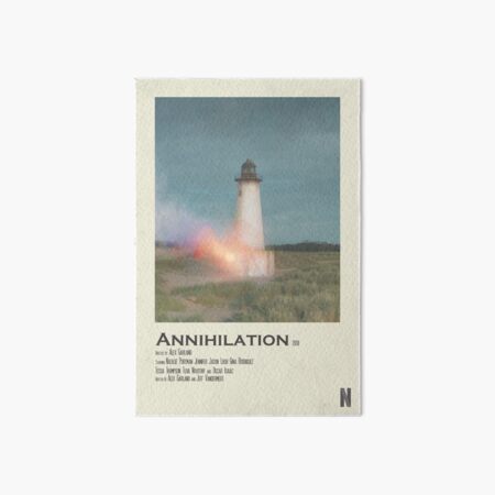 Annihilation Polaroid Poster Art Board Print