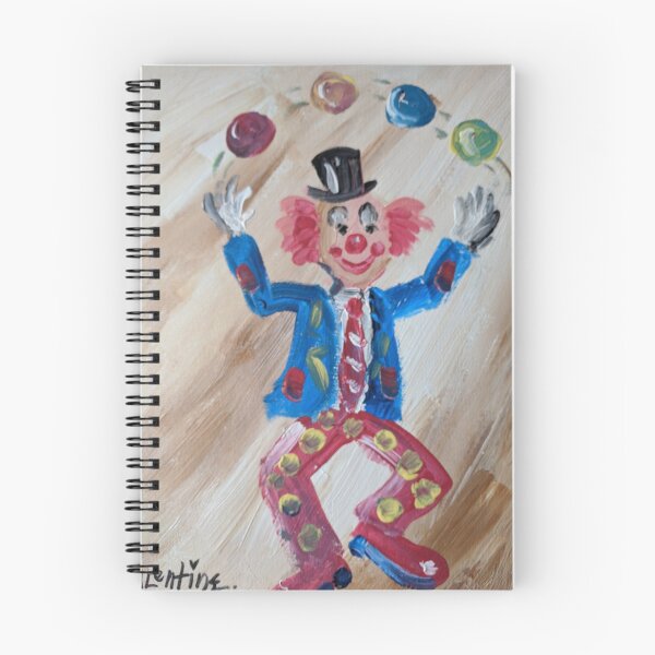 Item preview, Clown Juggler Acrylic Painting designed and sold by Mike Valentine.