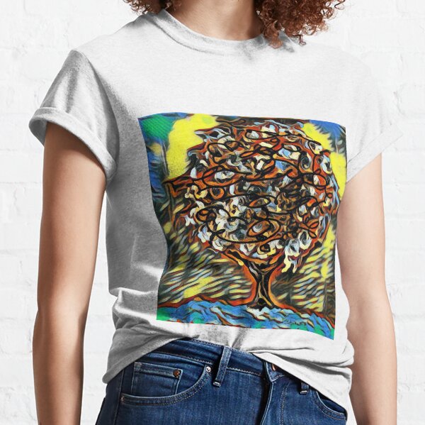 Tree Art 7 designed and created by (c) Janet Watson Art Classic T-Shirt