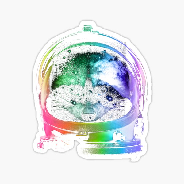 Item preview, Astronaut Raccoon designed and sold by clingcling.
