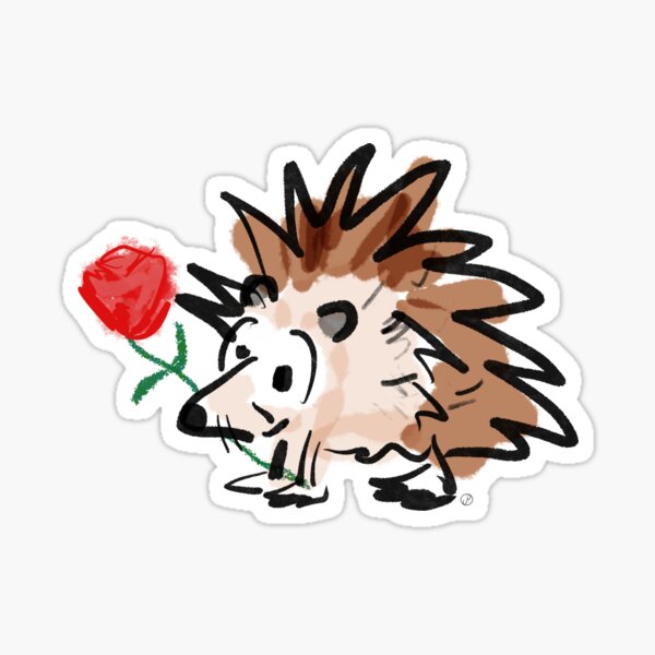A Rose For You Sticker