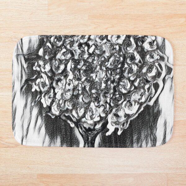 Tree Art 2 designed and created by (c) Janet Watson Art Bath Mat