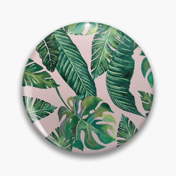 Item preview, Jungle Leaves, Banana, Monstera Pink designed and sold by Wheimay.