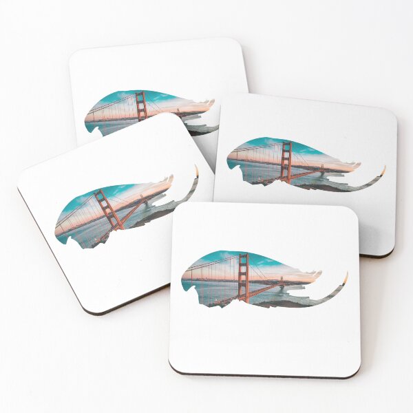 Item preview, California Golden Gate Bridge Wave designed and sold by eliahb.