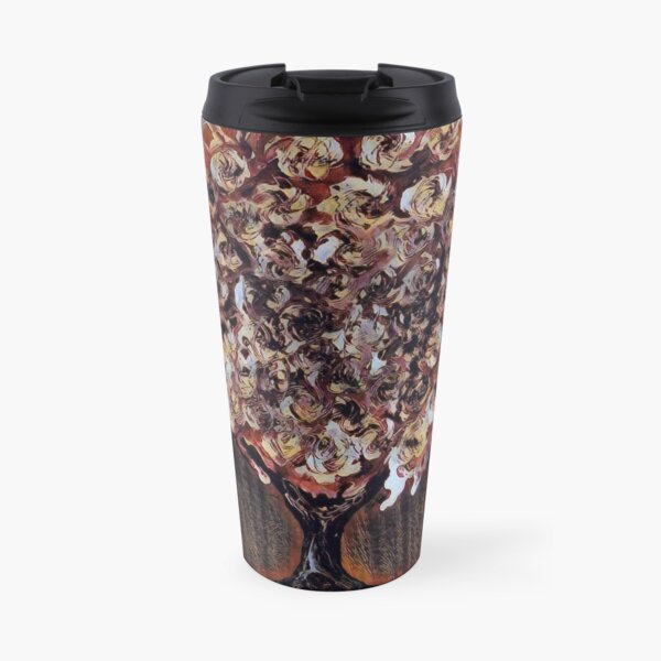 Tree Art 1 designed and created by Janet Watson Art Travel Mug