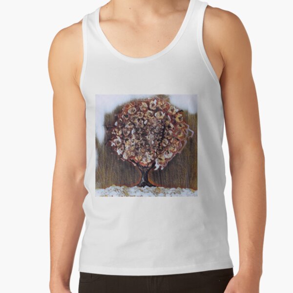 Tree Art 1 designed and created by Janet Watson Art Tank Top