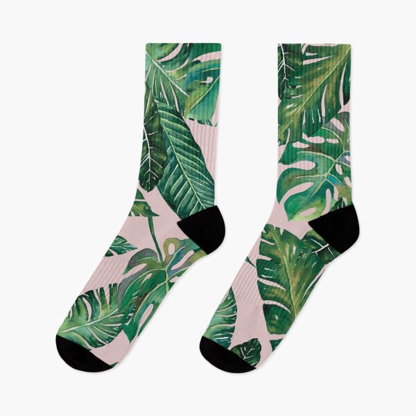 Item preview, Jungle Leaves, Banana, Monstera Pink designed and sold by Wheimay.