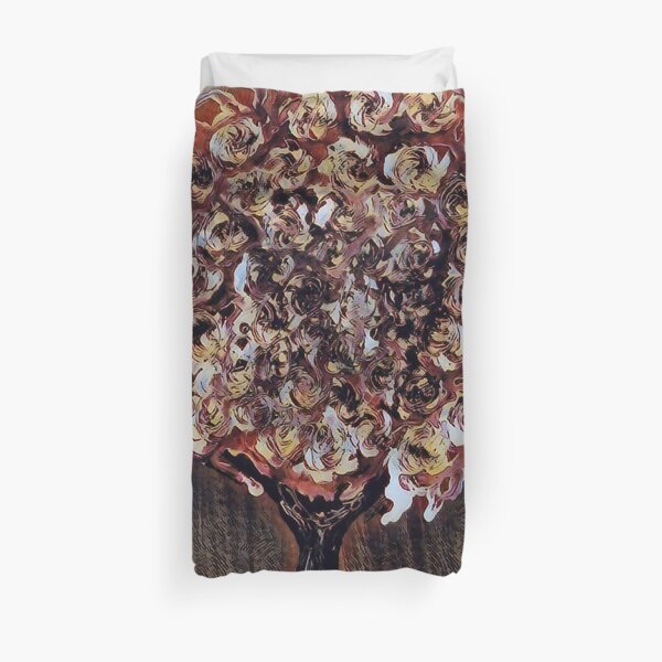 Tree Art 1 designed and created by Janet Watson Art Duvet Cover