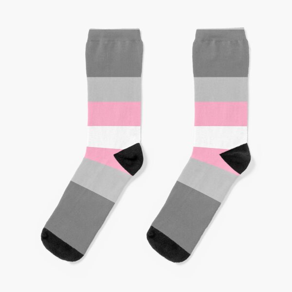Demigirl Pride Large Flag Print Socks